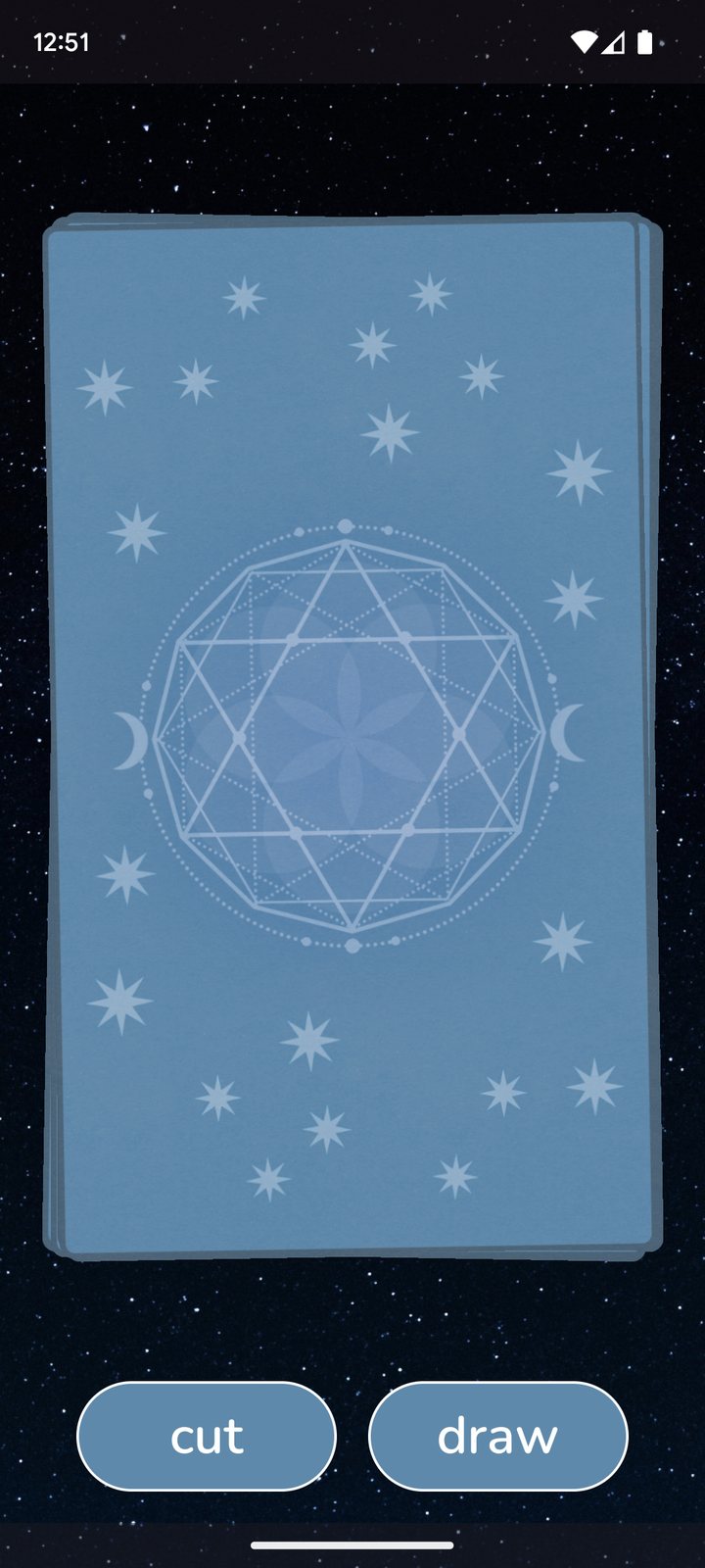 Cutting and drawing from the deck